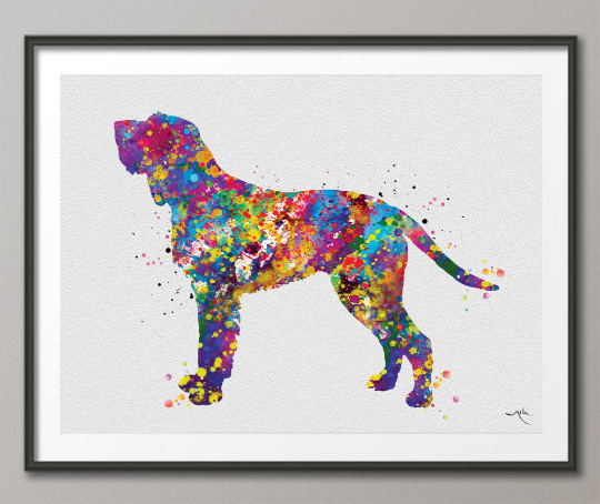 Italian Spinone Watercolor Print Personelized Memorial Gift Pet Spinone Italiano Doglover Gift Pet Animal Spinone Dog Poster Dog Art-1590 - CocoMilla